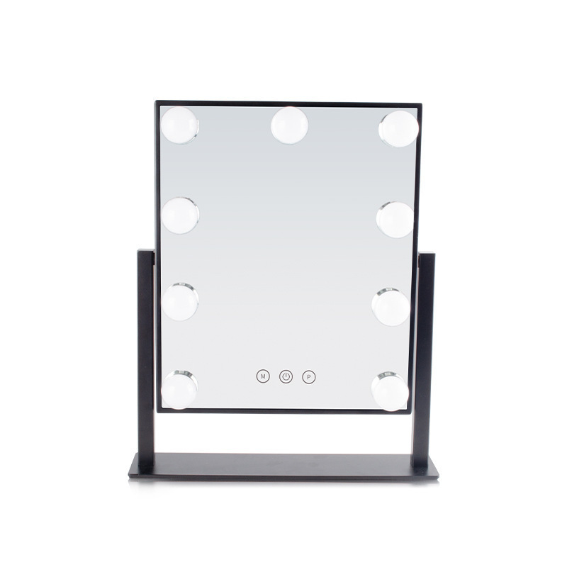 Cosmetic Mirror Hollywood With Lights Bulbs Smart Led Mirror Lights Classical Makeup Mirror With Stand For Large Bedroom