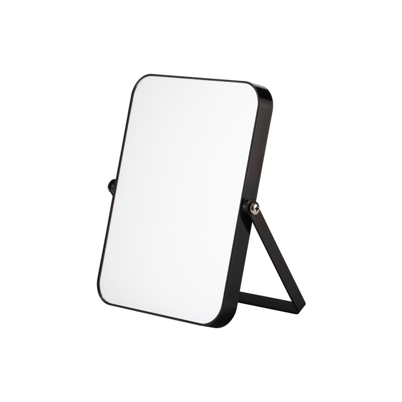 Support Customized Logo Cheap plastic framed desktop small cosmetic folding office magnifying makeup mirror