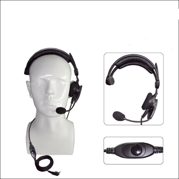 VOX PTT Switch Headset Earpiece Mic for Motorola Kenwood walkie talkie two way Radio earphone Microphone