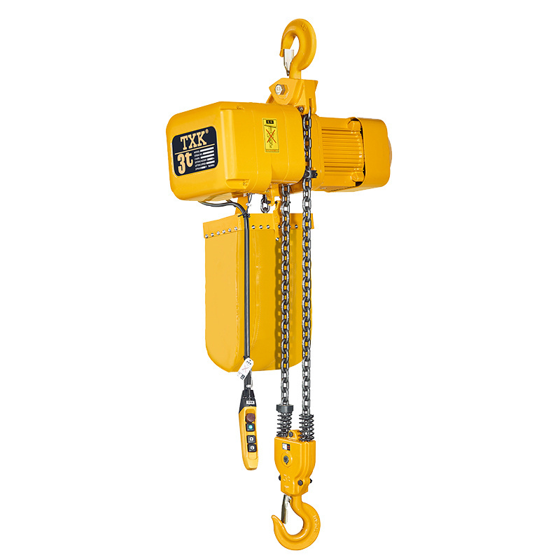 TXK 3 Ton Factory Used Great Quality Lift Electric Chain Chain Hoist