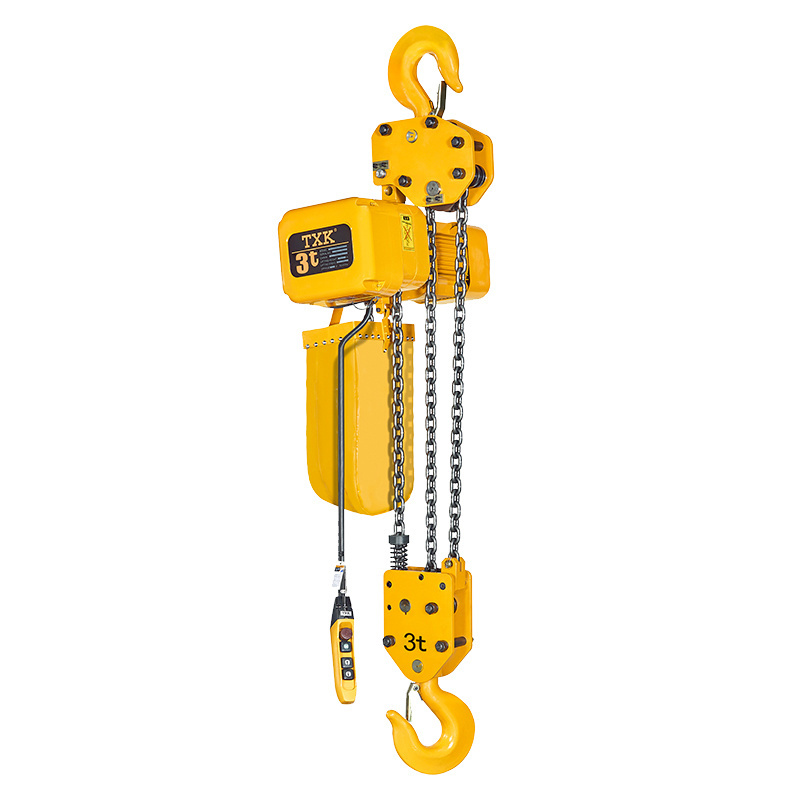 TXK 3 Ton Factory Used Great Quality Lift Electric Chain Chain Hoist