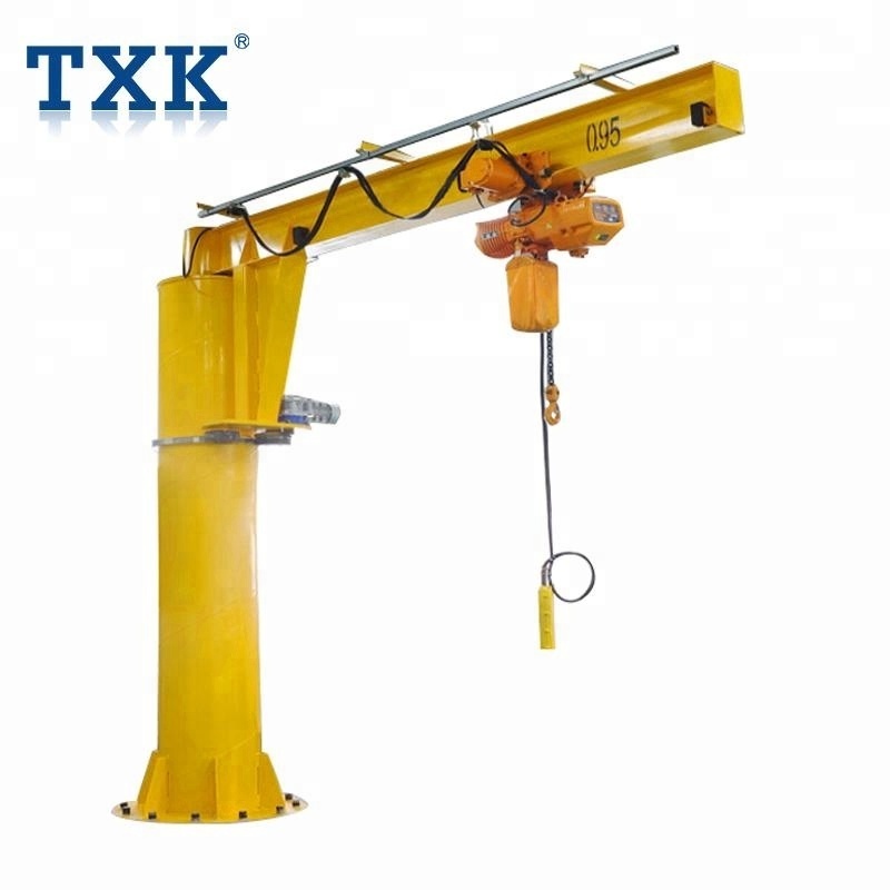 Free Standing Intelligent Lifting Device Articulating Jib Crane 200kg