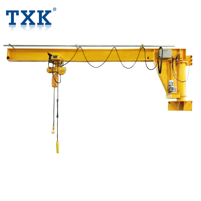 TXK Jib Crane Price Design Calculation, Portal Portable Column Used Jib Crane 500Kg 1000Kg For Sale