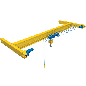 2 Ton Single Beam Girder Overhead Crane for Workshop Application