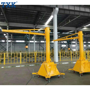 TXK Portable Articulating Jib Crane Design Drawings