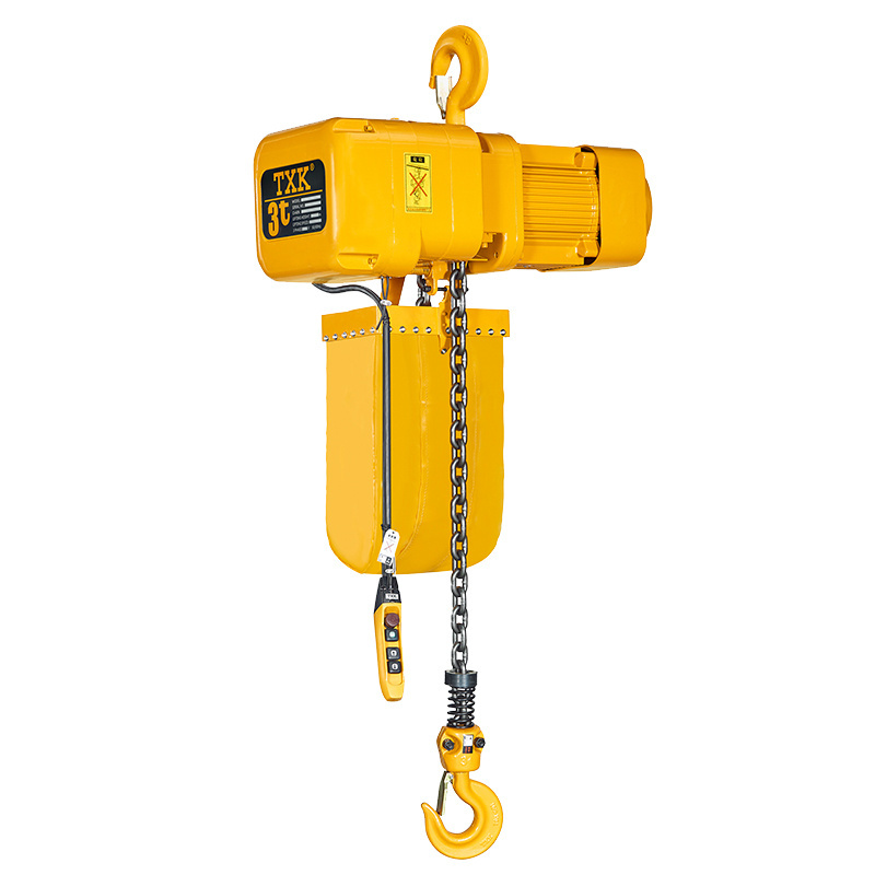 TXK 3 Ton Factory Used Great Quality Lift Electric Chain Chain Hoist