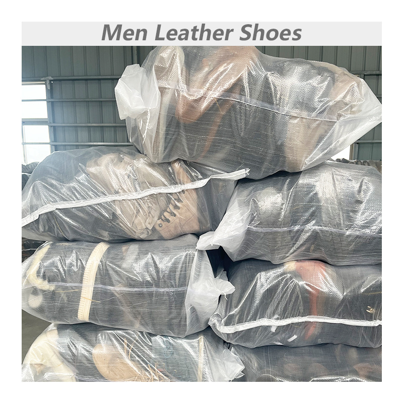 bale of used shoes factory stock wholesale leather dress shoes warm for men waterproof men office shoes genuine leather