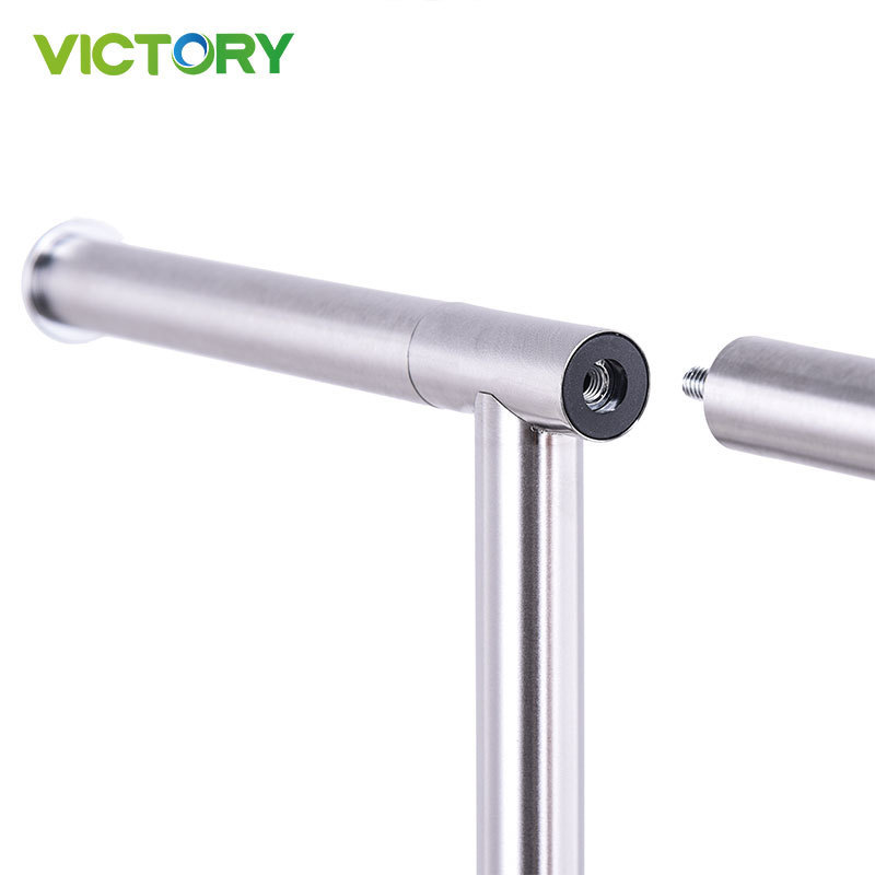 Stainless Steel Standing Hand Towel Rack Towel Holder For Bathroom