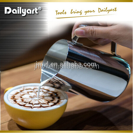 Lattes Cappuccino Coffee Stainless Steel Milk Frothing Pitcher 10 Oz/20Oz Milk Jug