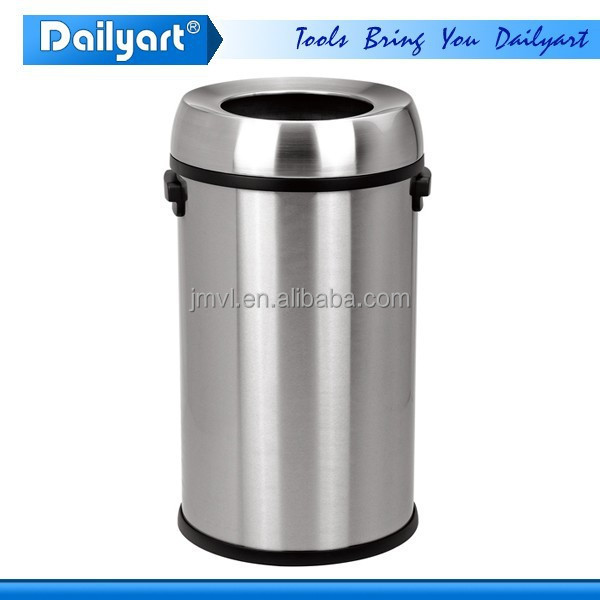 New style outdoor standing metal ash bin with ashtray