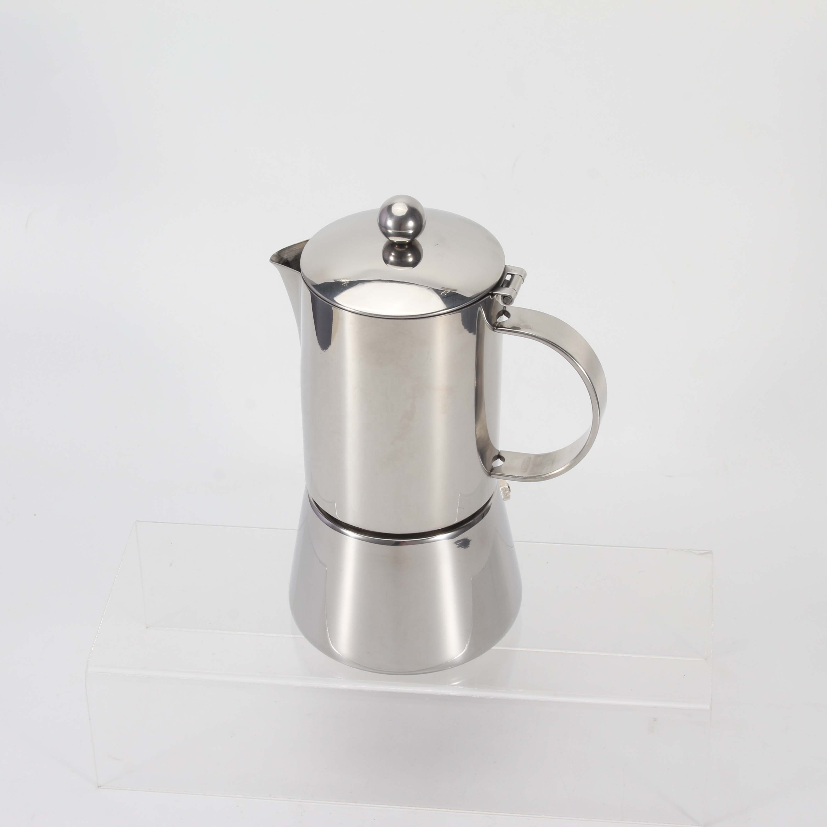 High Quality Stainless Steel 18/8 Moka Coffee Maker Espresso Moka Stove Top Pot Italian Moka Pot