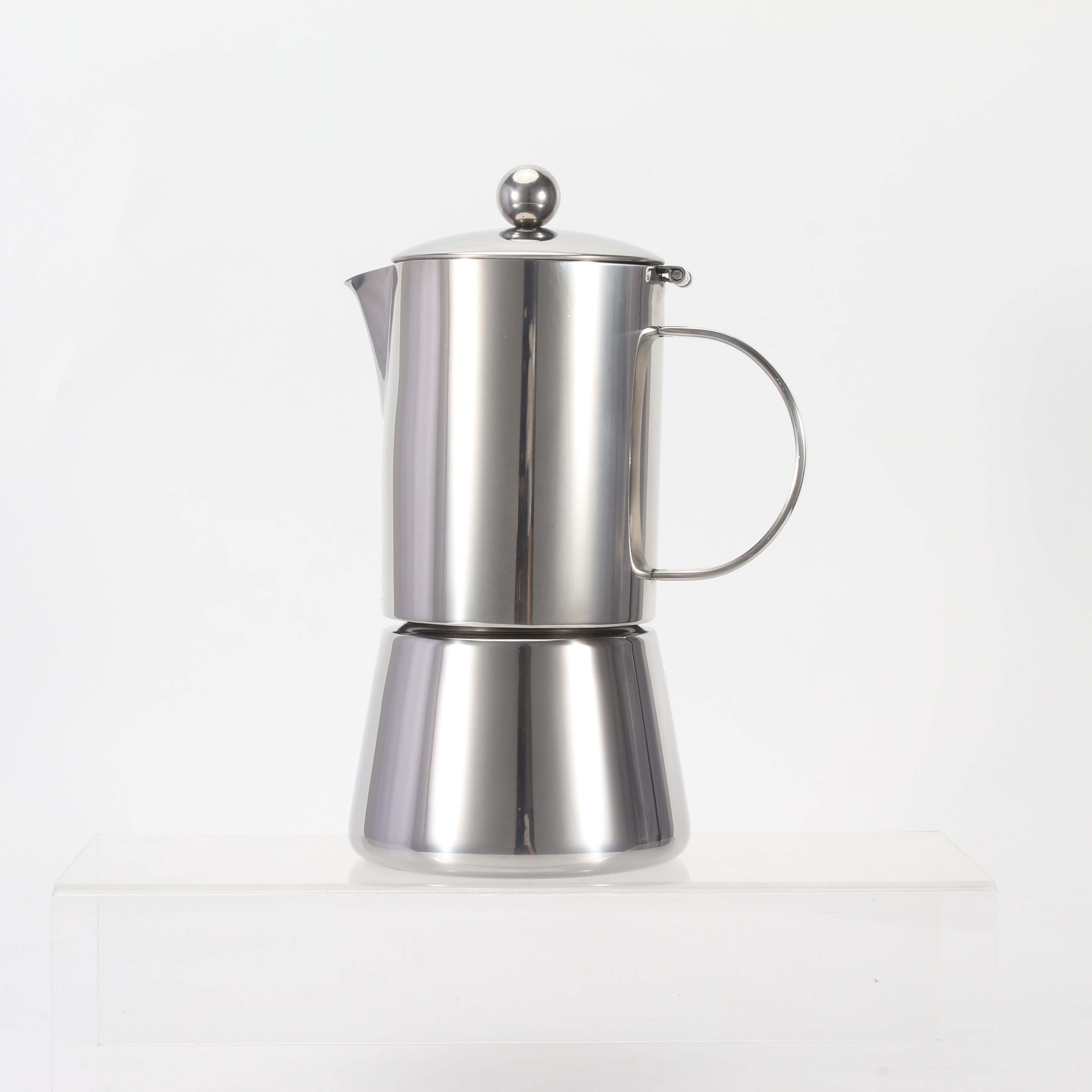 High Quality Stainless Steel 18/8 Moka Coffee Maker Espresso Moka Stove Top Pot Italian Moka Pot