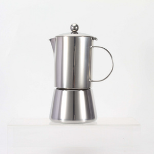 High Quality Stainless Steel 18/8 Moka Coffee Maker Espresso Moka Stove Top Pot Italian Moka Pot