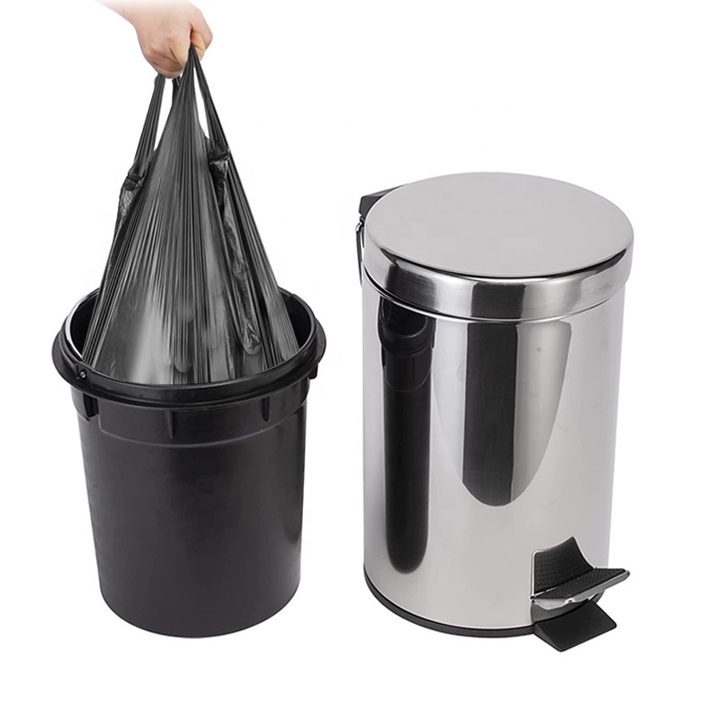 3-30L Round Stainless Steel Pedal Trash Can/Rubbish Bin