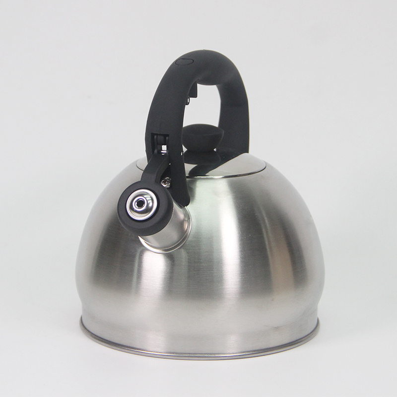 Whistling Kettle Teapot Stainless Steel Whistling Camping Bottle Lightweight Pot For Trips Hiking Cooking Home Office