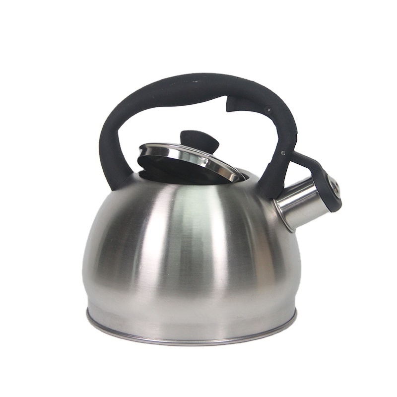 Whistling Kettle Teapot Stainless Steel Whistling Camping Bottle Lightweight Pot For Trips Hiking Cooking Home Office