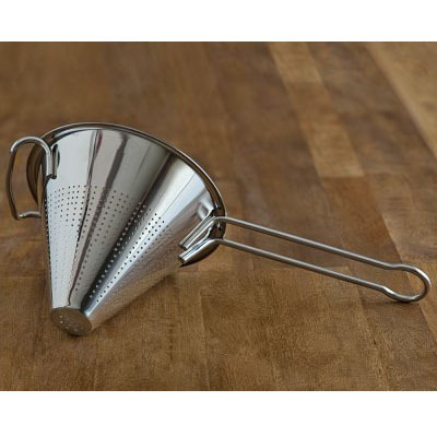 Customized OEM Different Sizes Stainless Steel Strainer Conical Kitchen Frying Oil Strainer