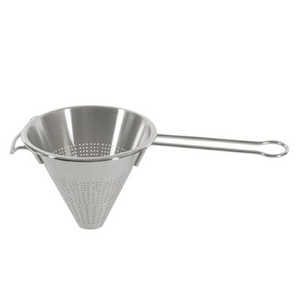 Customized OEM Different Sizes Stainless Steel Strainer Conical Kitchen Frying Oil Strainer