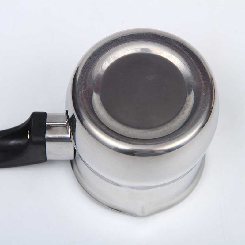 Stainless Steel Turkish Butter Coffee Milk Warmer Mini Butter Melting Pot With Spout Use for Gas and Induction Cooker