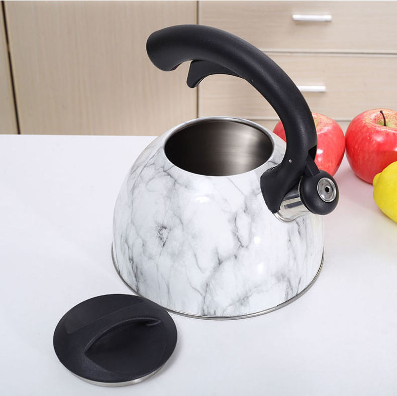 Wholesale 3 Liters Stainless Steel Whistling Water Kettle Stove Top Kettle With Handle