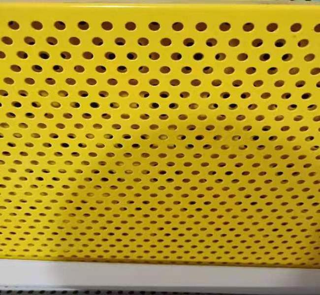 70 micron high temperature speaker grill round hole perforated stainless steel wire mesh