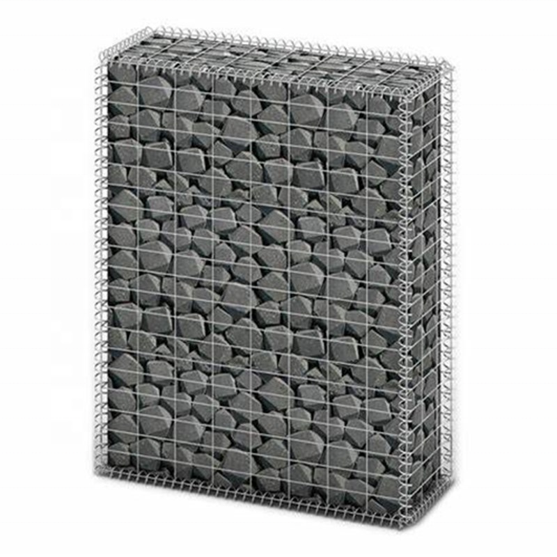 High quality galvanized gabion cage stone basket zinc coated gabion box wire mesh gabion price