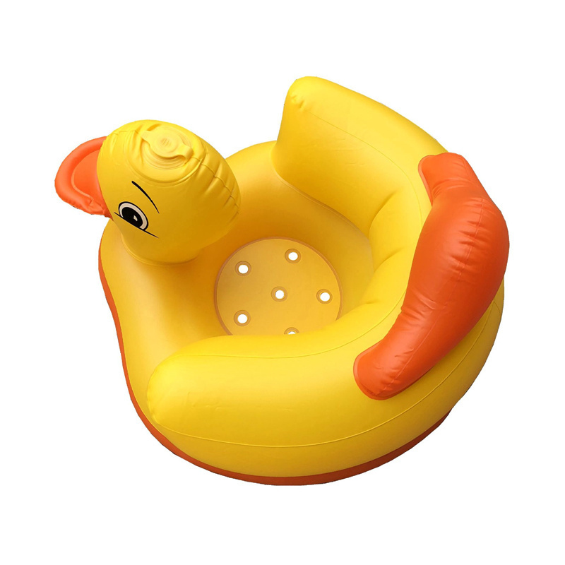 Yellow duck Baby Sofa Infant Support Seat, Bird Bear Baby Inflatable Sofa, Child Dining Chair Seat Armrest Sofa