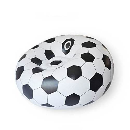 Newest Sofa Football Sofa Design PVC Giant Inflatable football Ball Shape Sofa for Teens Perfect for Indoor and Outdoor