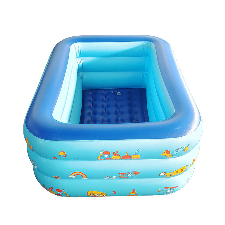 Factory wholesale Outdoor Garden Large Plastic Inflatable Adult Swimming Pools Big Pvc Inflatable Pool