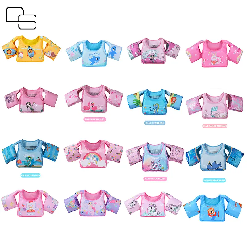 Factory 2024 Hot Sale Child Learn To Swimming Training Arm Ring Kids Swim Vest For Water Sports Arm Ring Floating Life Vest