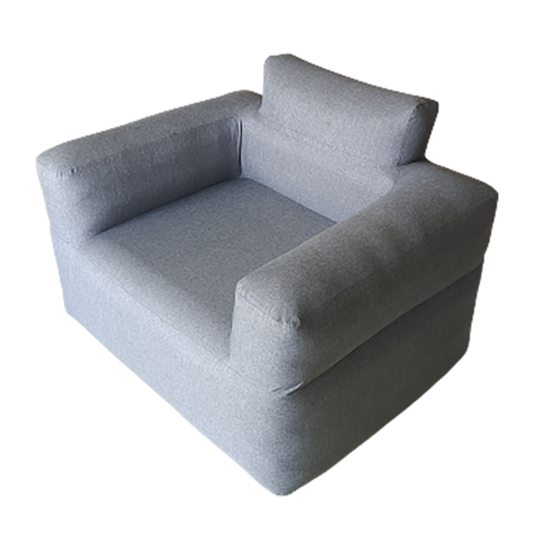 2022 NEW Modern Inflatable Living Room Sofas Armchair high quality Polyester cloth living room chair sofa