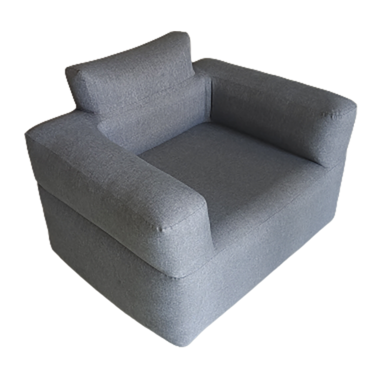 2022 NEW Modern Inflatable Living Room Sofas Armchair high quality Polyester cloth living room chair sofa