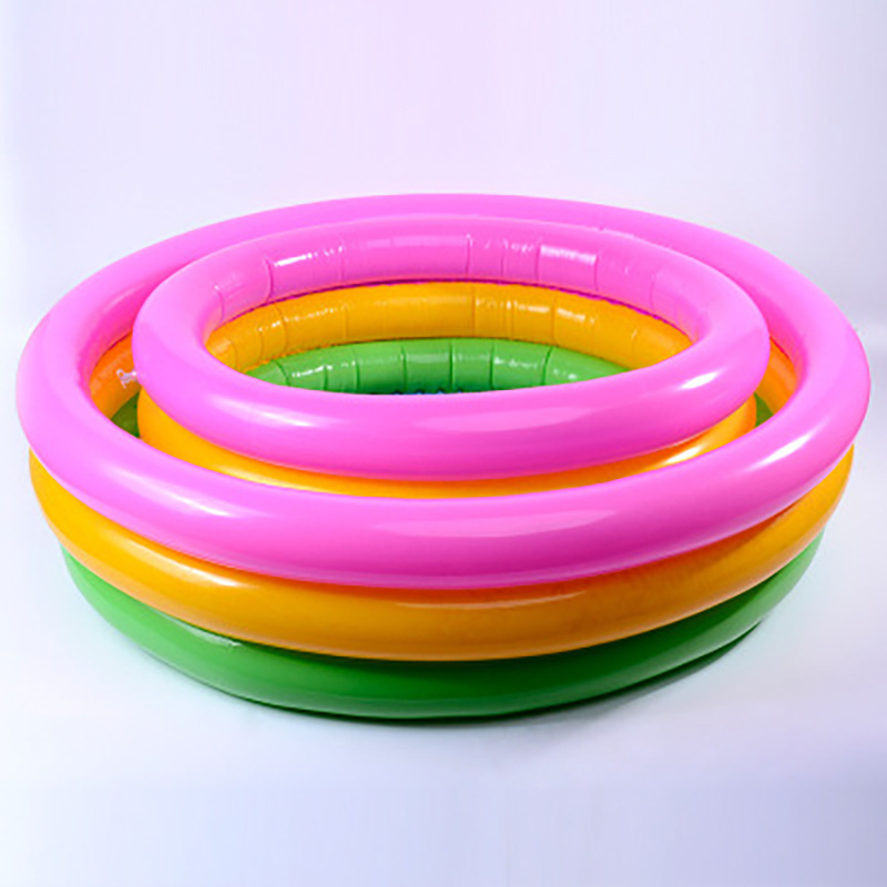 Portable 3 Ring Baby Children Water Swimming Pool Equipment Portable Swimming Pool Outdoor