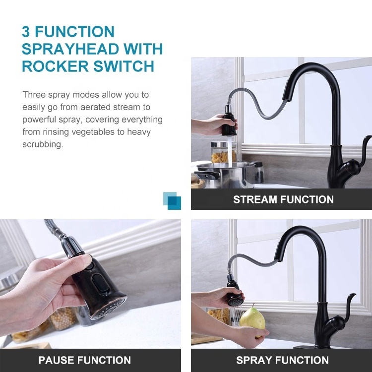 Grifo de la cocina Kitchen Faucet with Sprayer Pull Out Faucet Kitchen Faucet Pull Down