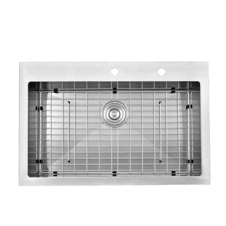 Customization Multifunctional Rectangular Bathroom Kitchen Sink Grid 304 Stainless Steel Bottom Grid