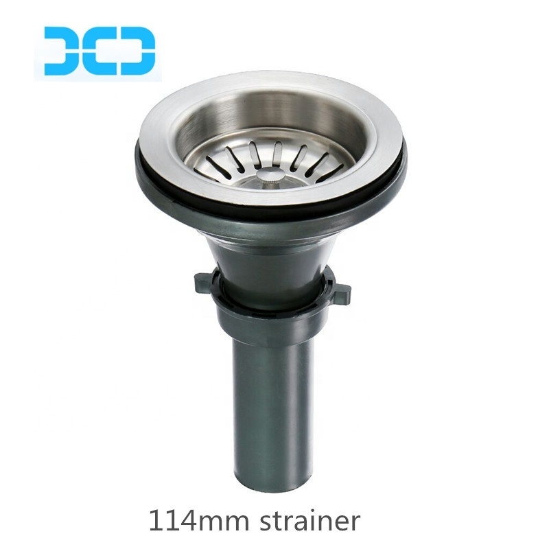 Kitchen sink strainer Stainless steel kitchen sink basket waste strainer for standard drains