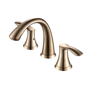 cUPC Brass Bathroom Tap Three Hole Basin Faucet for bathroom