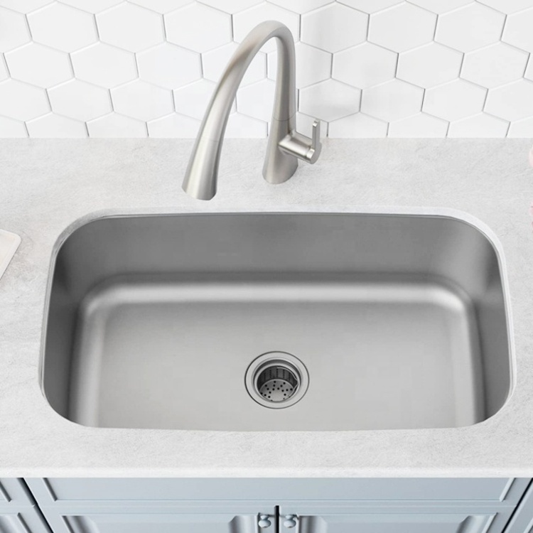 cUPC Sinks Factory Under Kitchen Sink 8047 Stainless Steel Undermount Single Bowl Sink