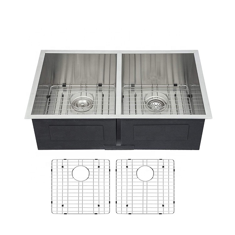 Customization Multifunctional Rectangular Bathroom Kitchen Sink Grid 304 Stainless Steel Bottom Grid