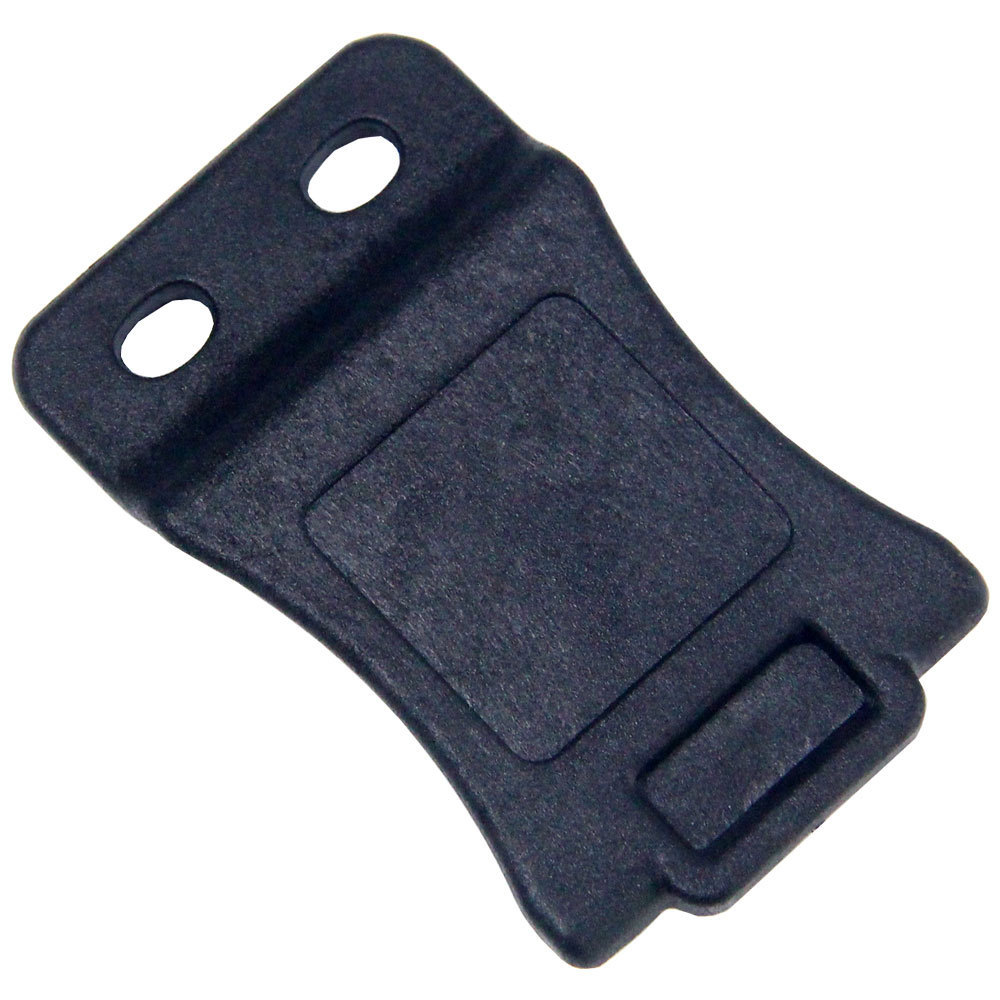 Universal Knife Sheath or Gun Holster Clip Slotted Holes Quick Kydex Fold Over Buckle With Hardware 1.5