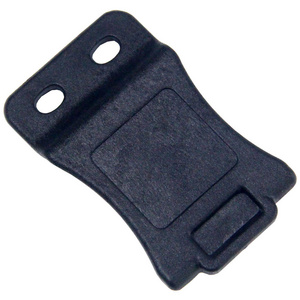 Universal Knife Sheath or Gun Holster Clip Slotted Holes Quick Kydex Fold Over Buckle With Hardware 1.5" Belt  Loop