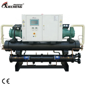 injection molding water cooling screw water chiller plant water cooled industrial chiller