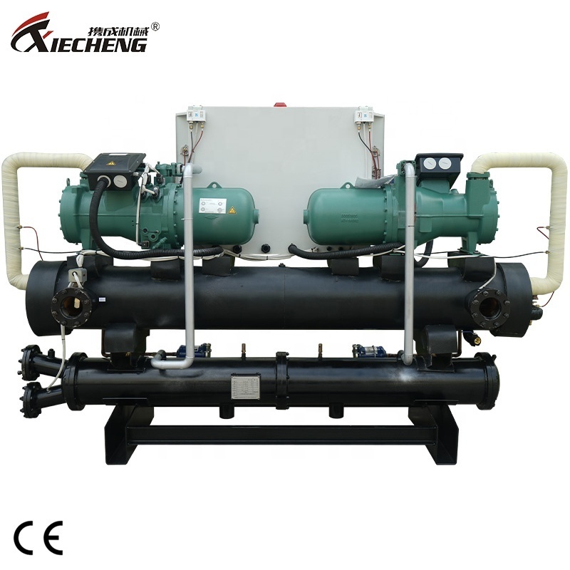 injection molding water cooling screw water chiller plant water cooled industrial chiller