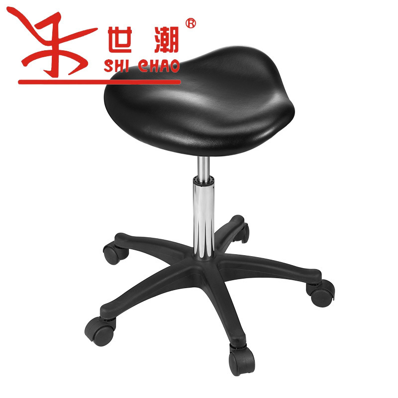 xinchao Black Color Pedicure Stool Chair For Beauty Salon Hot Sale Pedicure Nail Technician Chair Stools