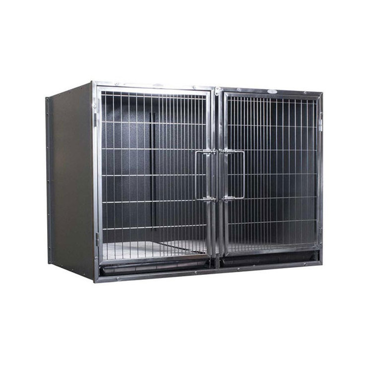 Pet large dog cage stainless steel indoor foster heavy duty kennel