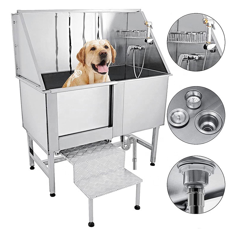 Professional Dog Grooming Tub stainless steel pet grooming bath dog wash machine