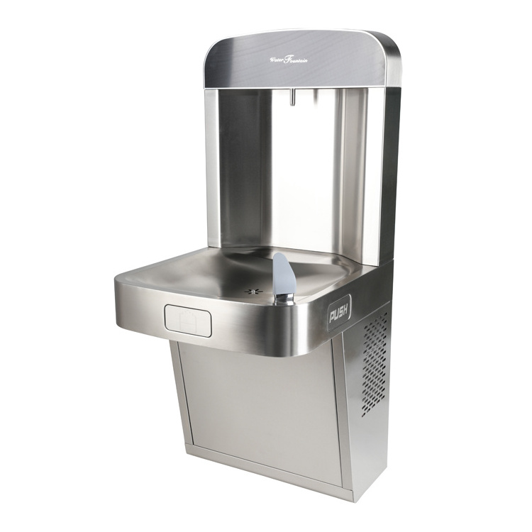 outdoor wall mounted drinking water fountain stainless steel water dispenser