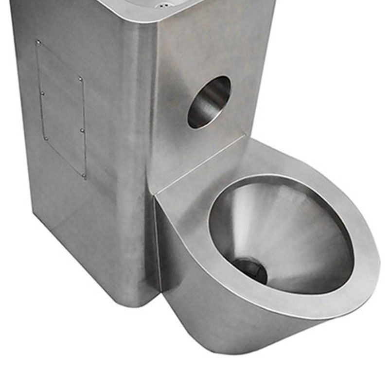 High quality Combination Toilet Pan Stainless Steel Prison toilet and sink combos Jail Toilet