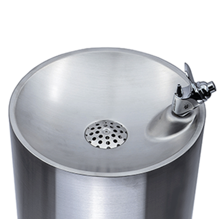 Stainless Steel 304 freestanding drinking fountain