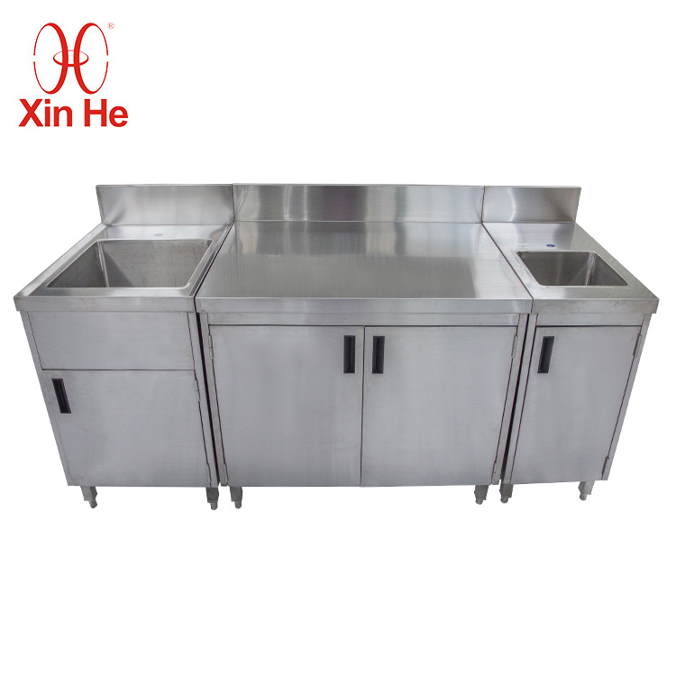 Stainless Steel 304 Commercial  Kitchen Cabinets